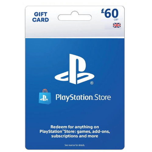 Sony PlayStation Store £60 UK Gift Card