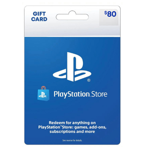 Sony PlayStation Store $80 Gift Card