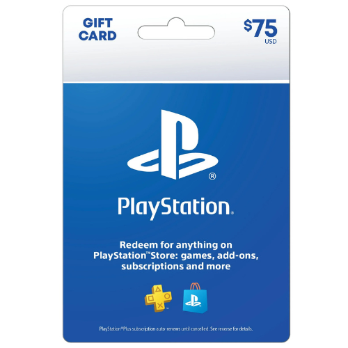 Sony PlayStation Store $75 Gift Card