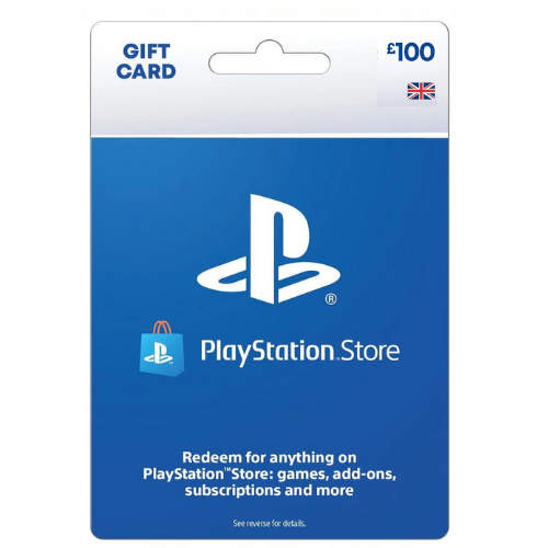 Sony PlayStation Store £100 UK Gift Card