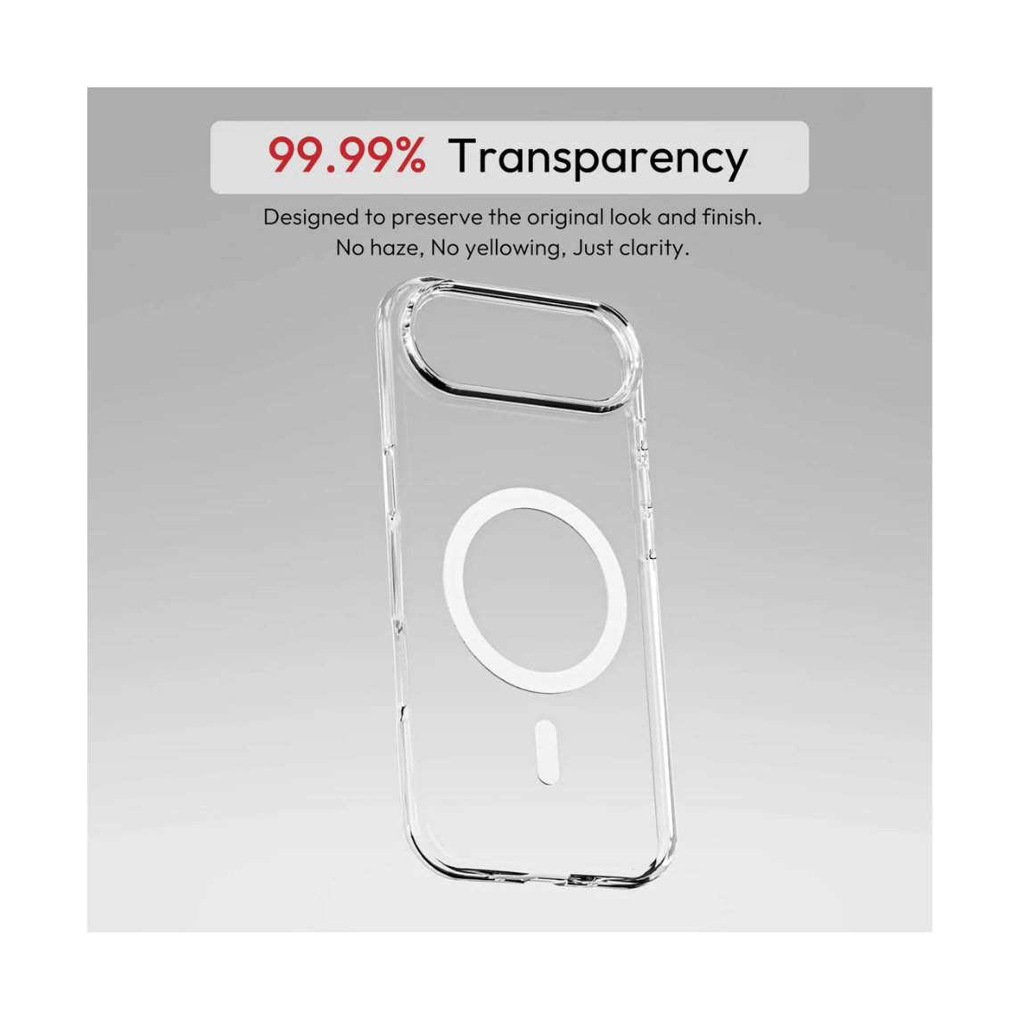 Apple iPhone 17 Air Clear Case with MagSafe