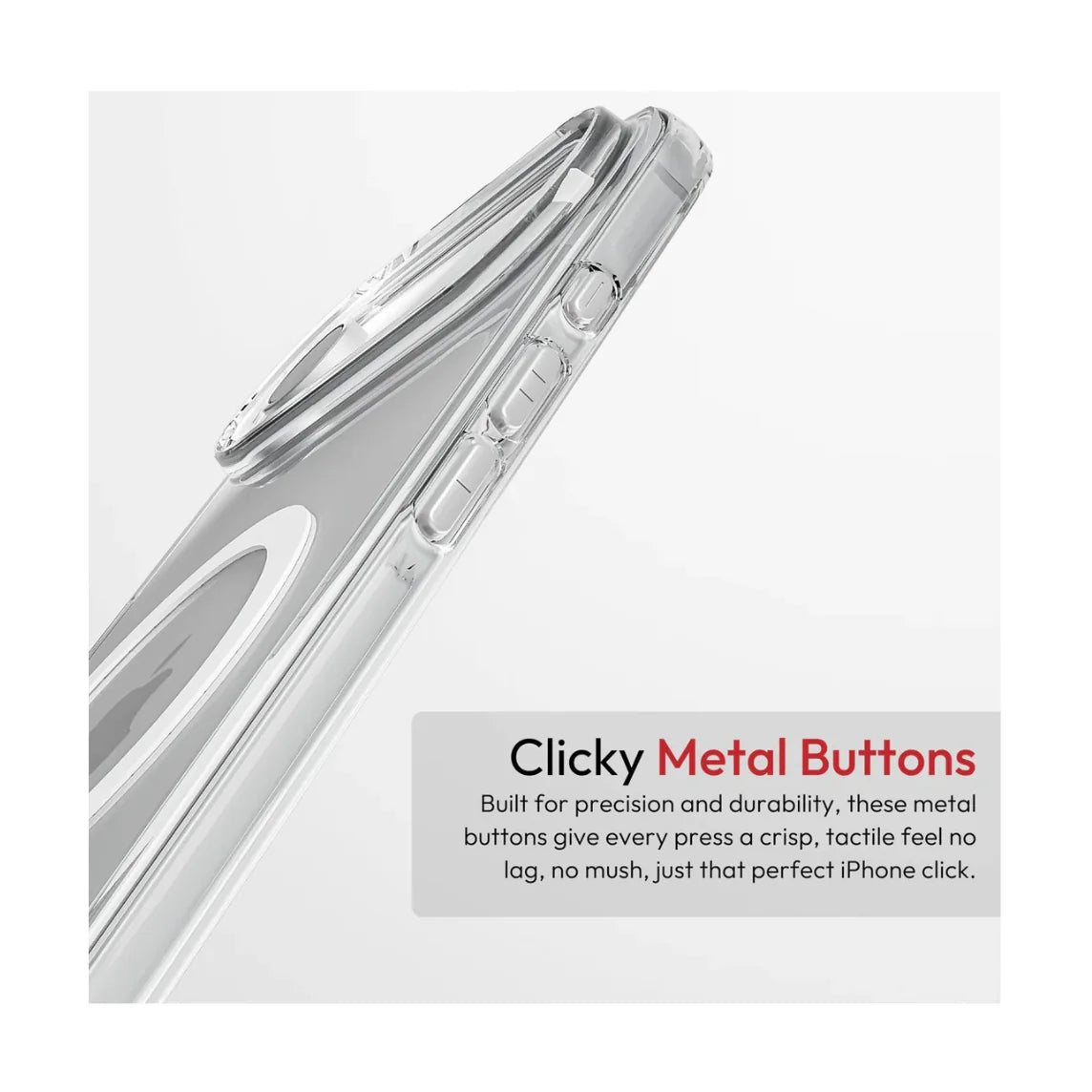 Apple iPhone 17 Air Clear Case with MagSafe