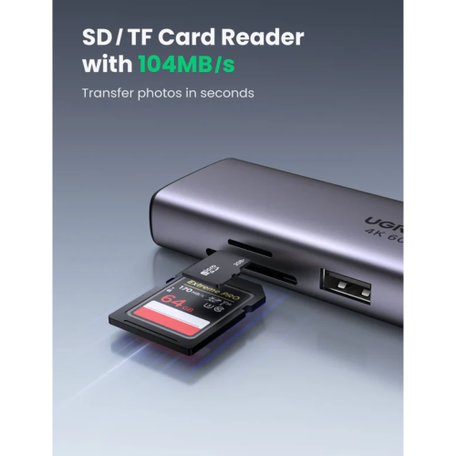 UGREEN CM512 15599 7-in-1 USB-C Docking Station