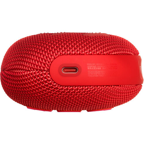 JBL Clip 5 7 Watt Portable Waterproof Bluetooth Speaker Red