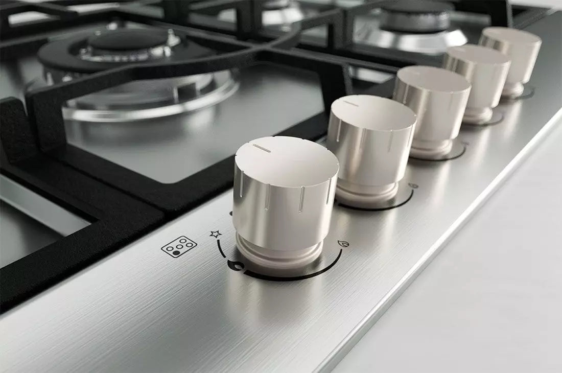 LG CG5Z3626S 35.4 in. Built-In Gas Hob Stainless Steel