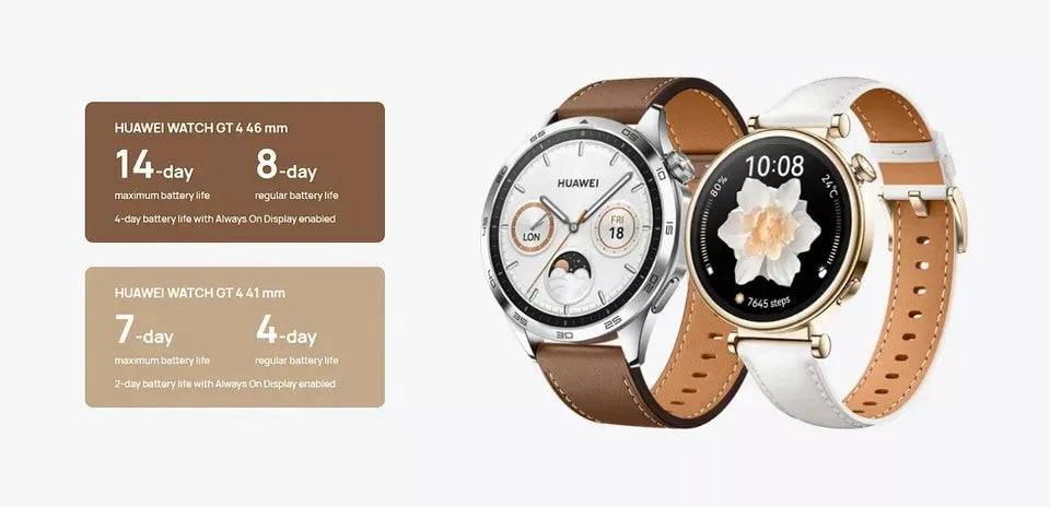 Huawei Watch GT 4 46mm AMOLED Smartwatch