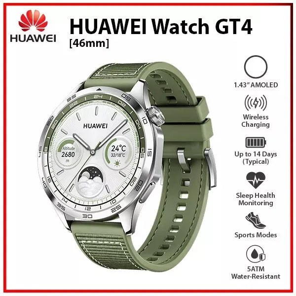 Huawei Watch GT 4 46mm AMOLED Smartwatch