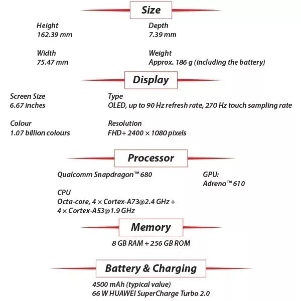 Huawei Nova 12SE Smartphone