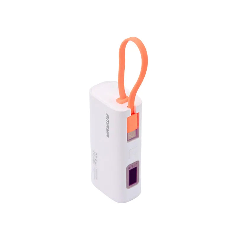 APB-FD39 22.5W 5000mAh Power Bank with Built-in Cable
