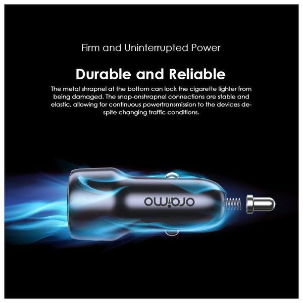 Oraimo Bullet 48 48W Car Charger OCC-73D
