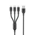 Oraimo Duraline 4 3A 3.9ft 3 in 1 Cable OCD-118MCL