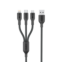 Oraimo Duraline 4 3A 3.9ft 3 in 1 Cable OCD-118MCL