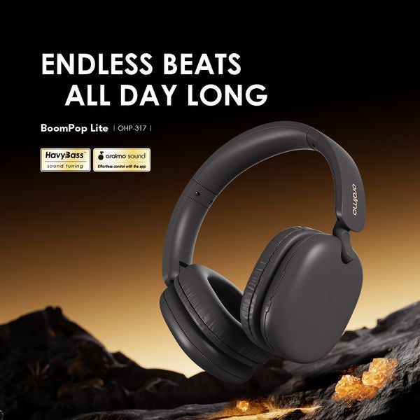 Oraimo BoomPop Lite ENC Over-Ear Wireless Headphones OHP-317