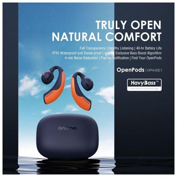 Oraimo OpenPods Open-Ear Wireless Earphones OPN-50D
