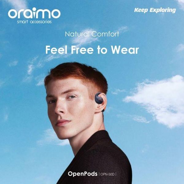 Oraimo OpenPods Open-Ear Wireless Earphones OPN-50D