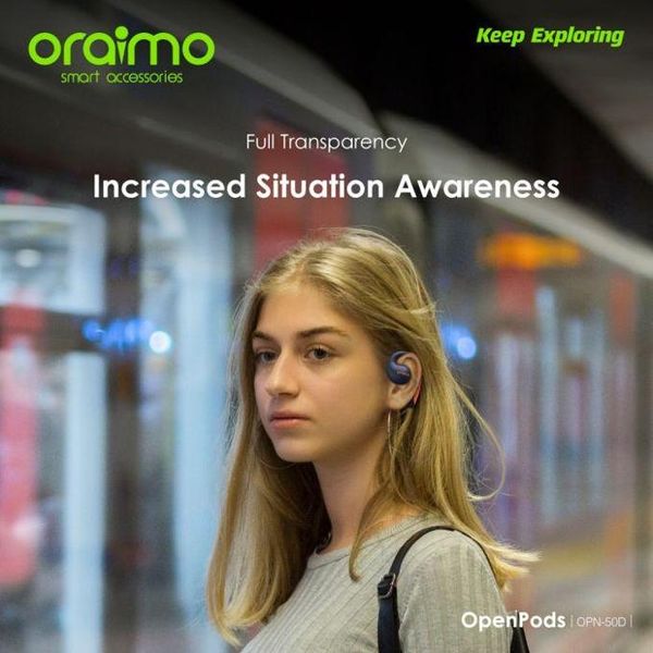 Oraimo OpenPods Open-Ear Wireless Earphones OPN-50D