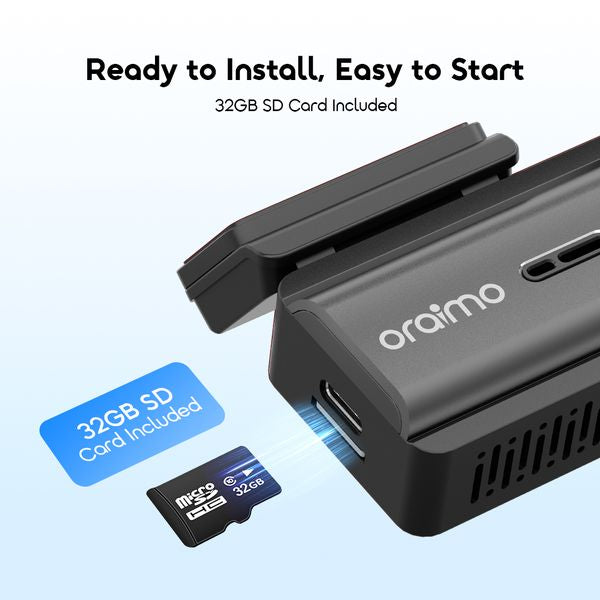 Oraimo VisionRide Lite 2K Car Corder OSH-013A
