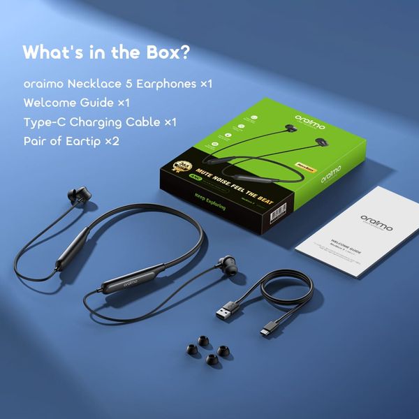 Oraimo Necklace 5 ANC Neckband Earphones OEB-611