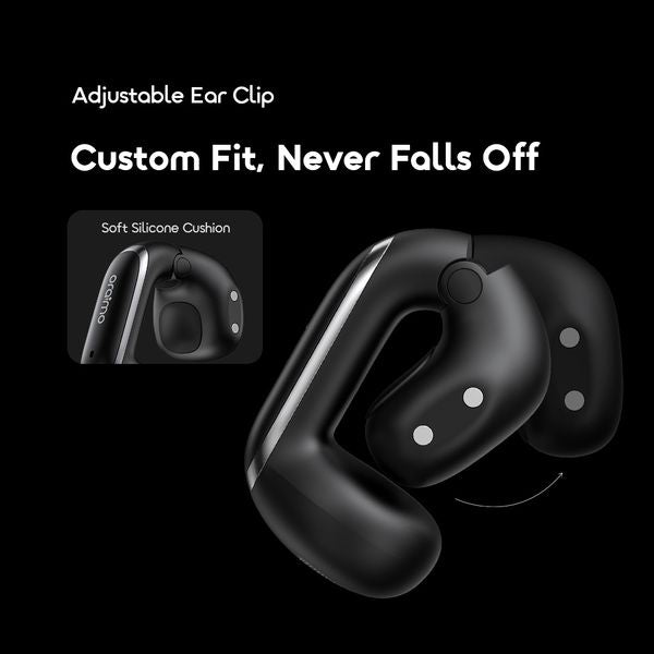 Oraimo OpenSnap N2 Quick Charging Deep Bass Open-Ear True Wireless Earbuds OPN-374N