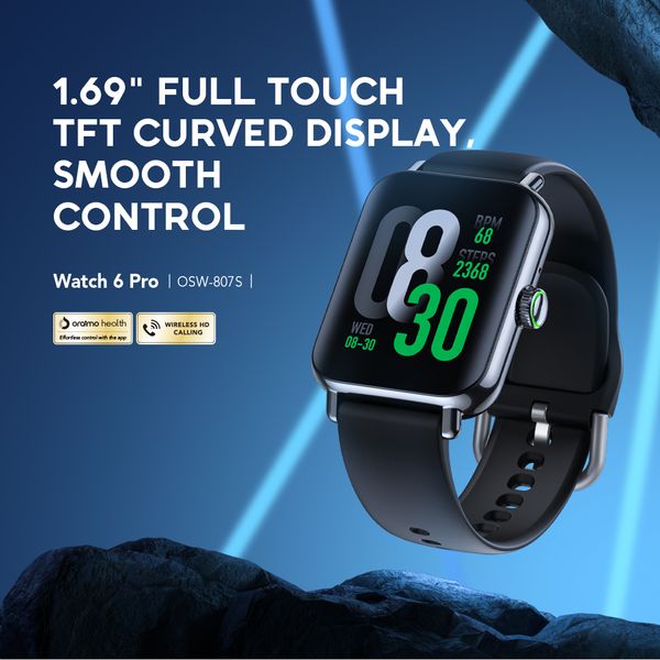 Oraimo Watch 6 Pro 1.69" Full Touch Smart Watch OSW-807S