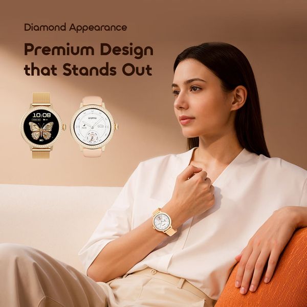 Oraimo Watch Muse 2 1.32" AMOLED Diamond Appearance Smart Watch OSW-833N