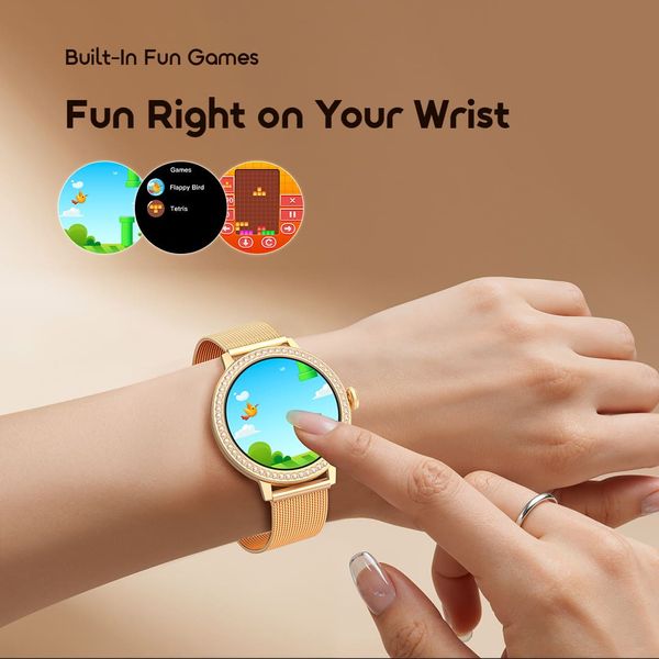 Oraimo Watch Muse 2 1.32" AMOLED Diamond Appearance Smart Watch OSW-833N