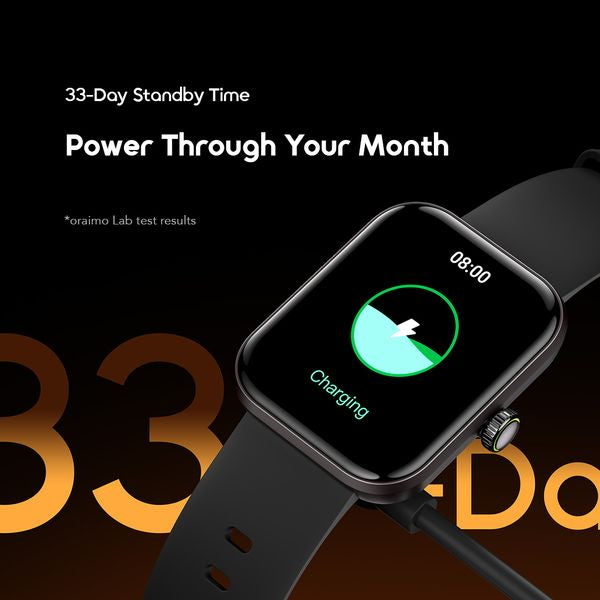 Oraimo Watch Nova 2N 1.93" AMOLED 33-Day Standby Smart Watch OSW-815N