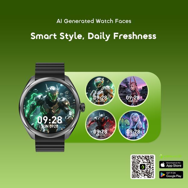 Oraimo Watch Nova 2R 1.43" AMOLED 35-Day Standby Smart Watch OSW-834
