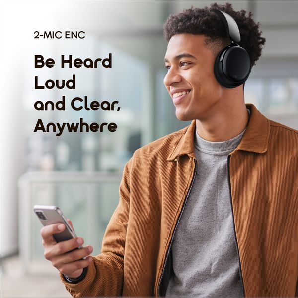 Oraimo BoomPop N 40mm Hybrid ANC Wireless Headphones OHP-915N