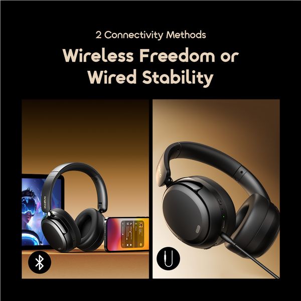 Oraimo BoomPop N 40mm Hybrid ANC Wireless Headphones OHP-915N