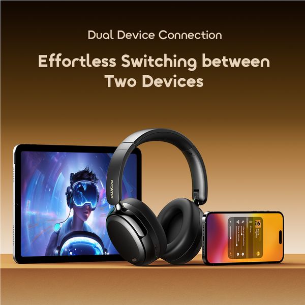 Oraimo BoomPop N 40mm Hybrid ANC Wireless Headphones OHP-915N