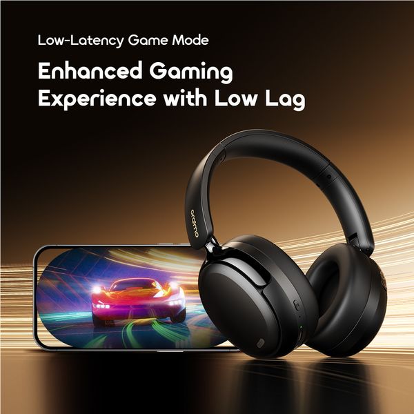 Oraimo BoomPop N 40mm Hybrid ANC Wireless Headphones OHP-915N