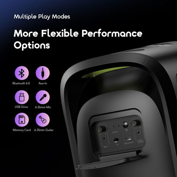 Oraimo SpaceBox Max 200W Auracast Wireless Speaker OBS-982