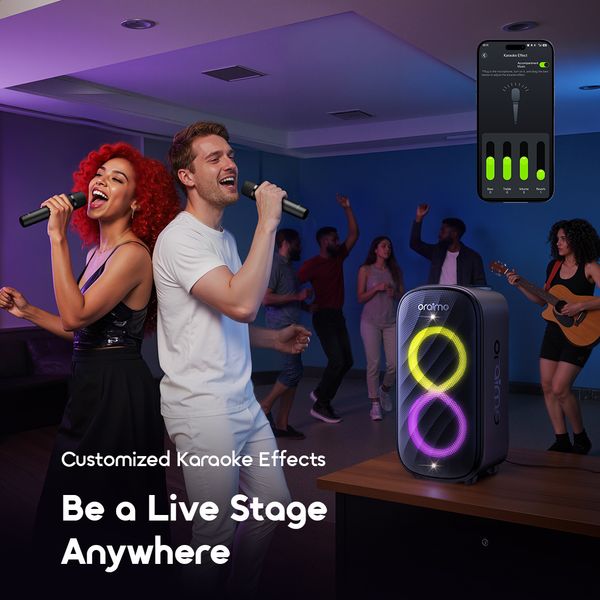 Oraimo SpaceBox Max 200W Auracast Wireless Speaker OBS-982