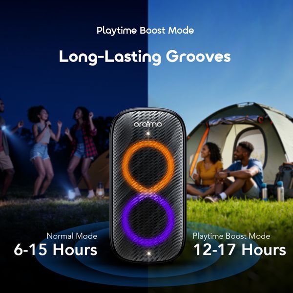 Oraimo SpaceBox Max 200W Auracast Wireless Speaker OBS-982