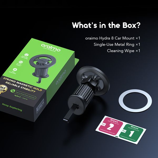 Oraimo Hydra 8 Strong Magnetic Car Mount OCM-30