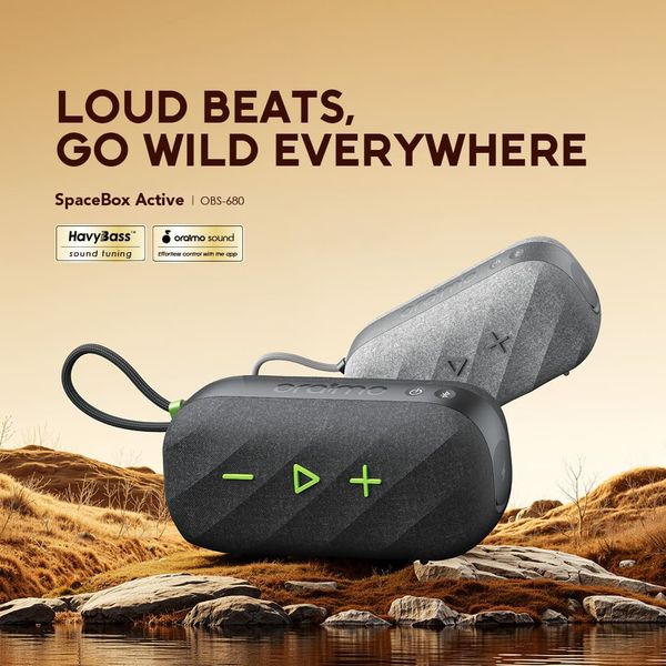 Oraimo SpaceBox Active 25W Portable Bluetooth Speaker OBS-680