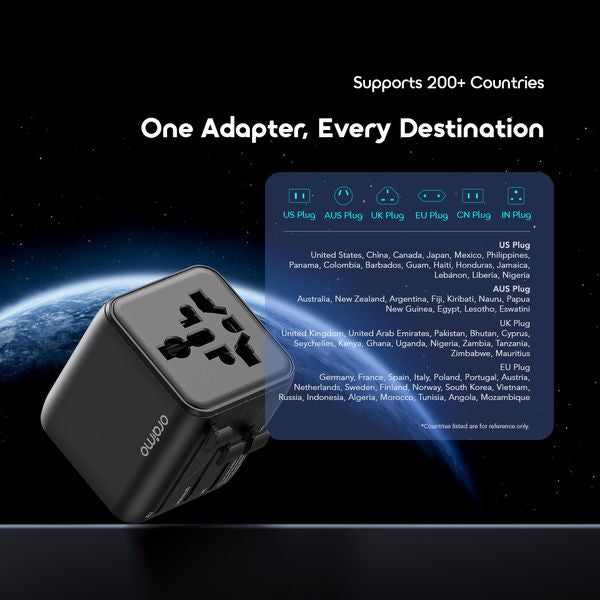 Oraimo PowerOmni 251 2500W Multi-Plug Travel Converter OCW-T01