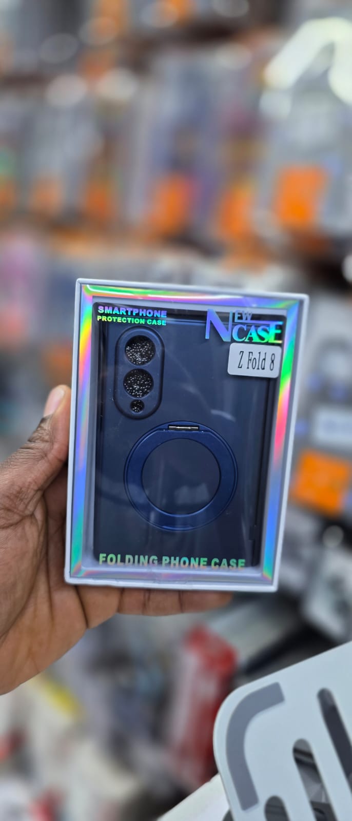 New Case Samsung Z Fold 8 Folding Phone Case with Ring Holder
