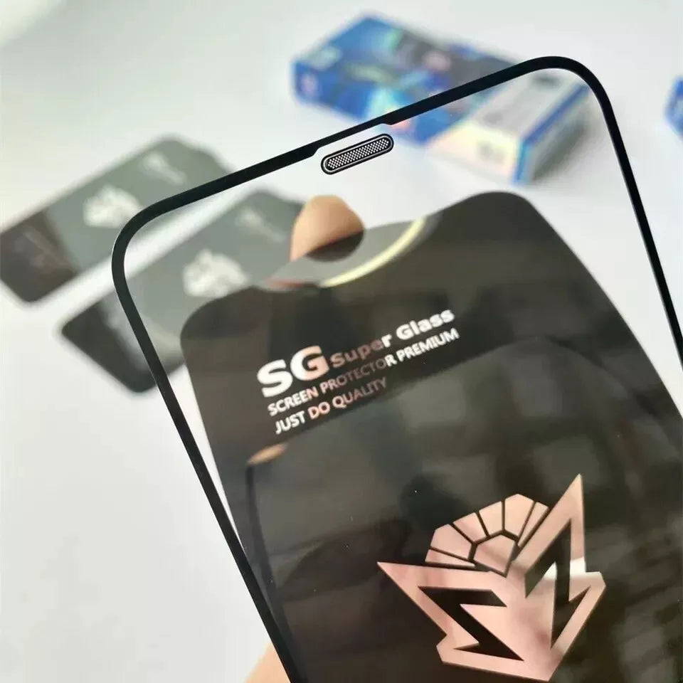 SG Z Warrior Glass Full Glue Tempered Screen Protector for iPhone 16 Pro Max