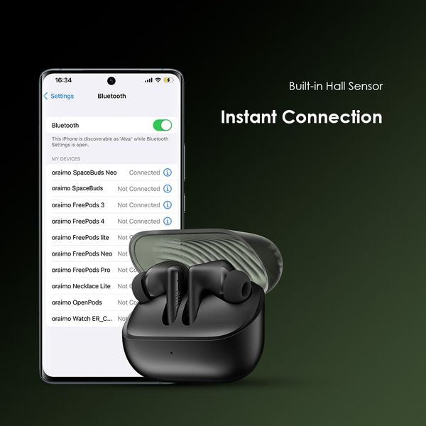 Oraimo SpaceBuds Neo Spatial Audio Earbuds OTW-323