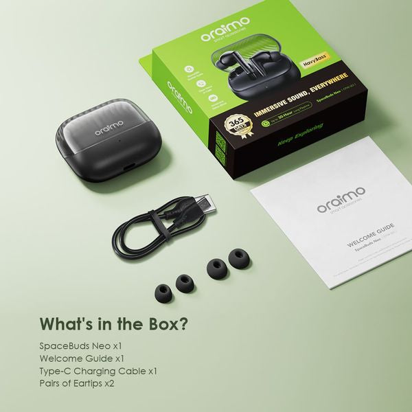 Oraimo SpaceBuds Neo Spatial Audio Earbuds OTW-323