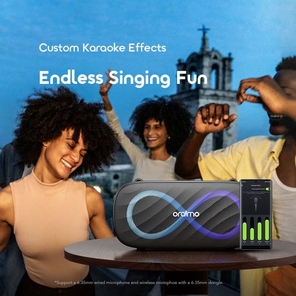 Oraimo SpaceBox Pro 80W Karaoke Bluetooth Speaker OBS-682