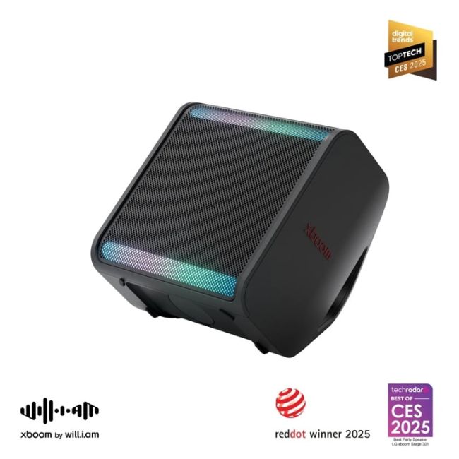 LG XBOOM Stage 301 120W 2.1 Channel Portable Bluetooth Speaker