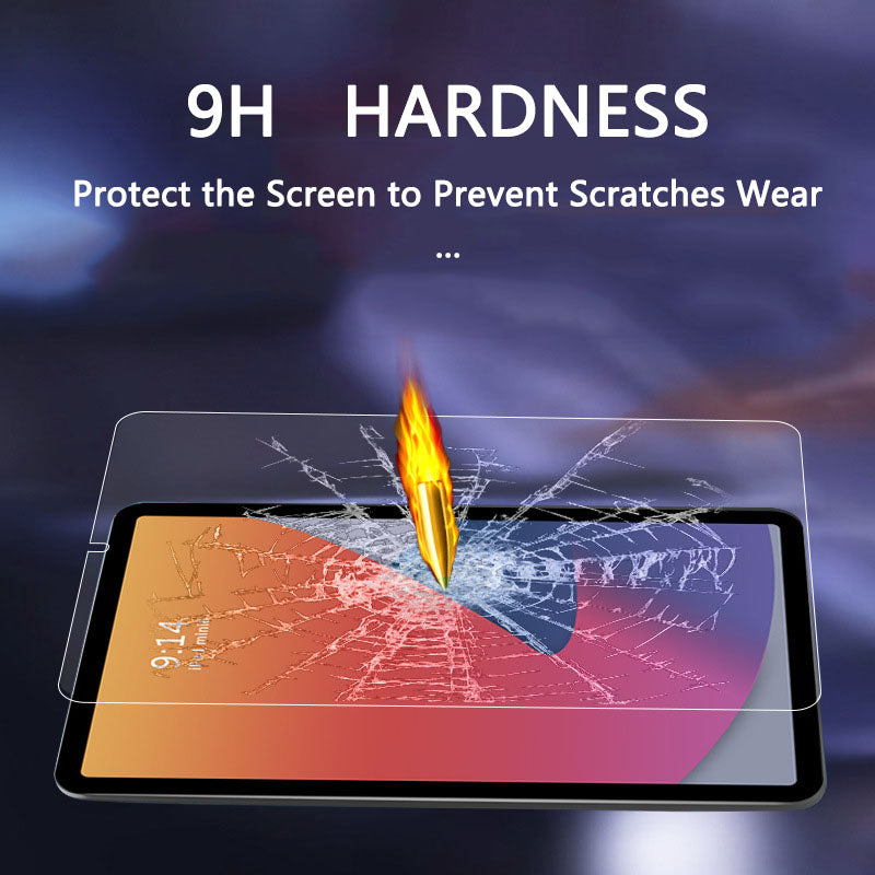 Tempered Glass Screen Protector for iPad Pro 12.9 2022 2021 2020 2018 Transparent Clear