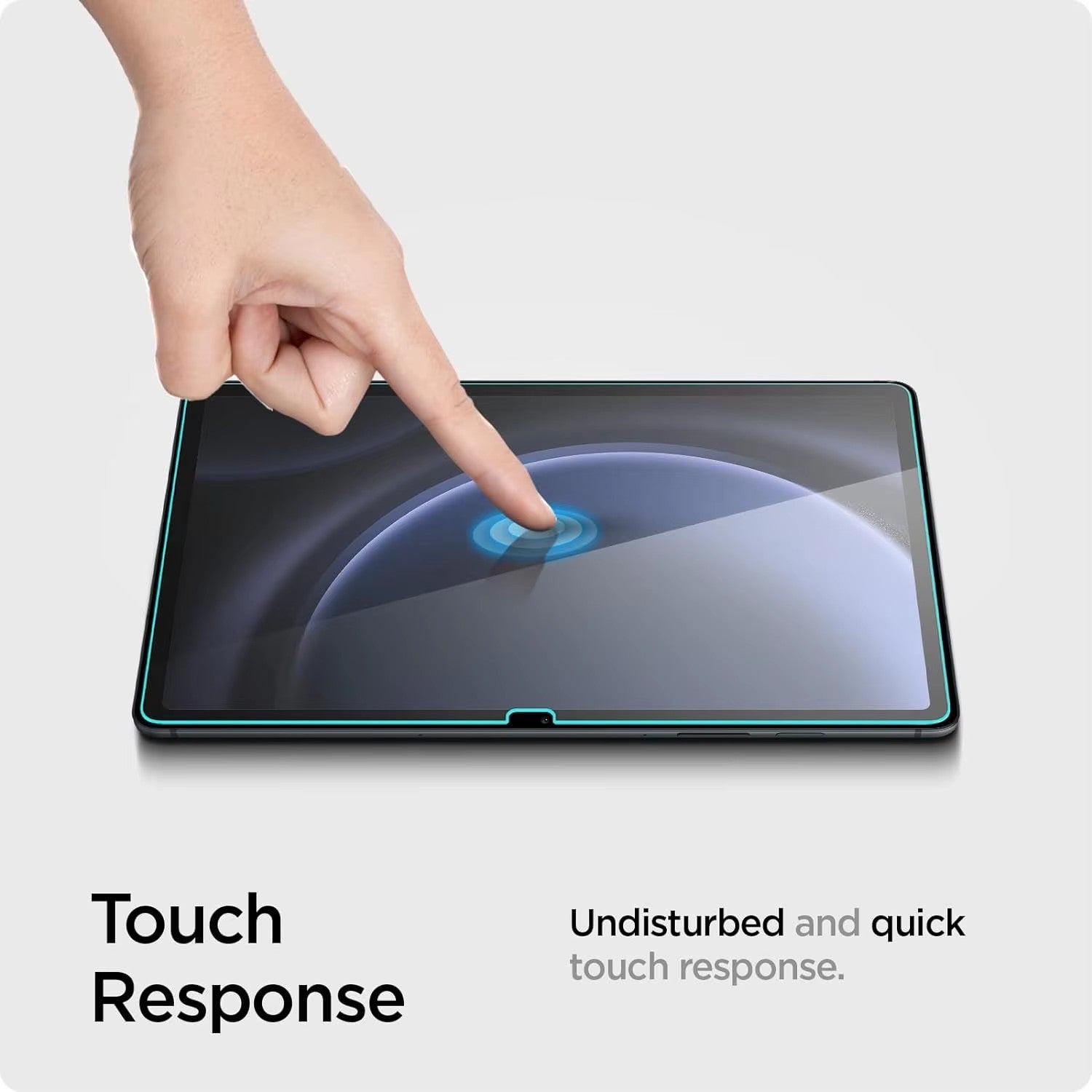 Tempered Glass Screen Protector for Samsung Galaxy Tab S9 Plus S9 FE Plus S10 Plus 12.4 Inch