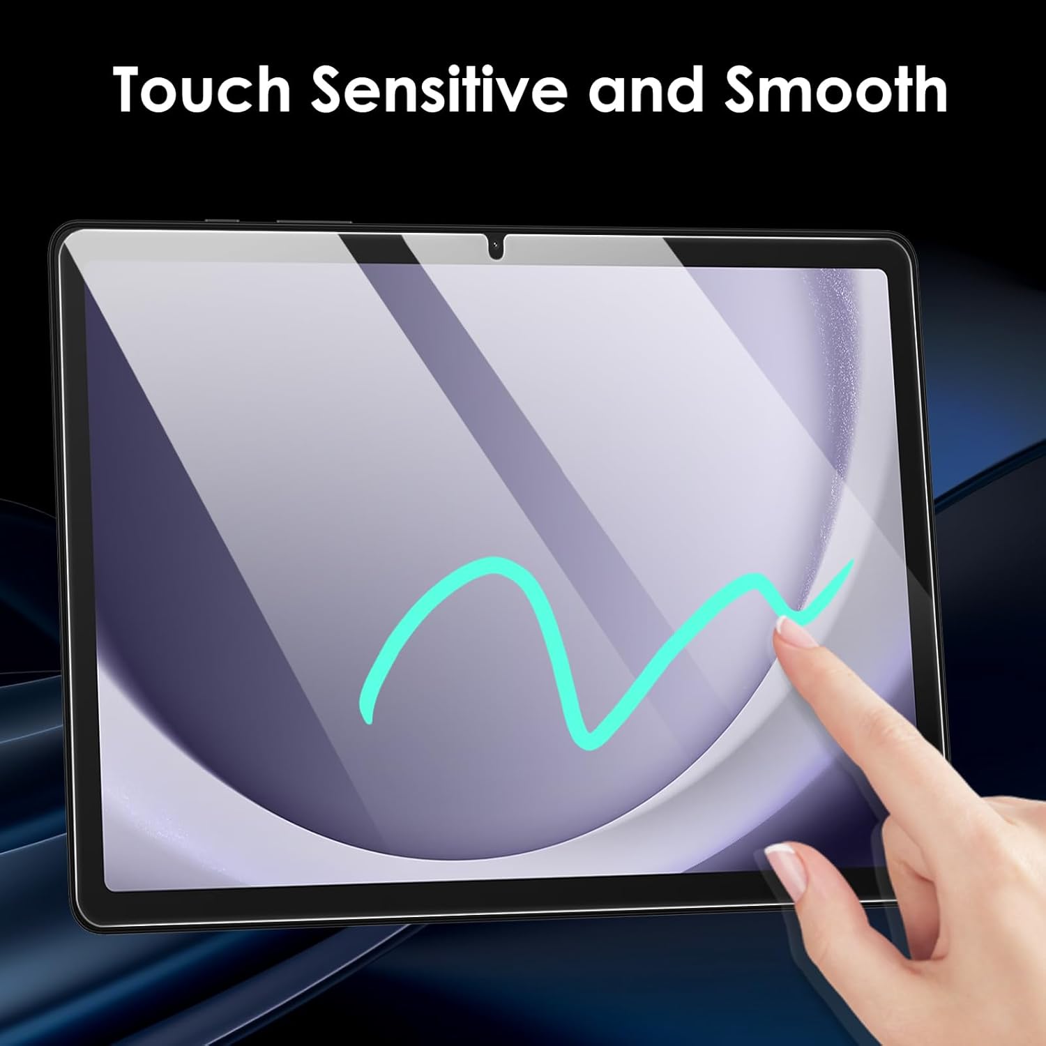 Tempered Glass Screen Protector for Samsung Galaxy Tab A11 Plus 11 Inch