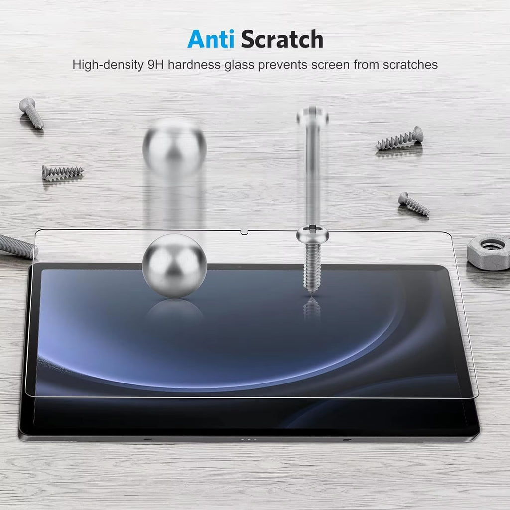 Tempered Glass Screen Protector for Samsung Galaxy Tab S9 Plus S9 FE Plus S10 Plus 12.4 Inch