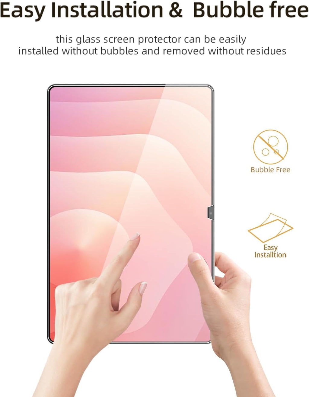Tempered Glass Screen Protector for Samsung Galaxy Tab S11 Ultra 14.6 Inch Transparent