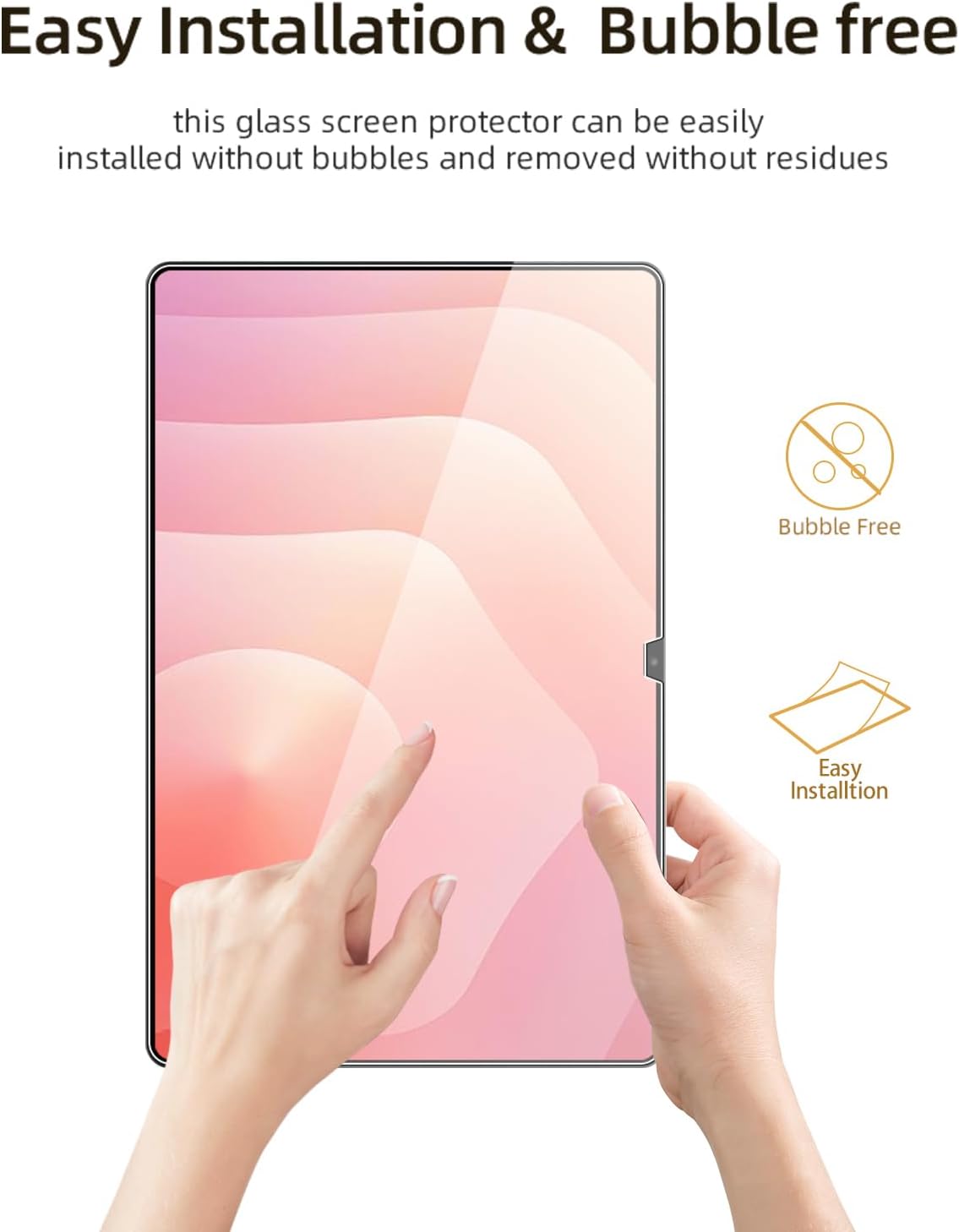 Tempered Glass Screen Protector for Samsung Galaxy Tab S11 Ultra 14.6 Inch Transparent